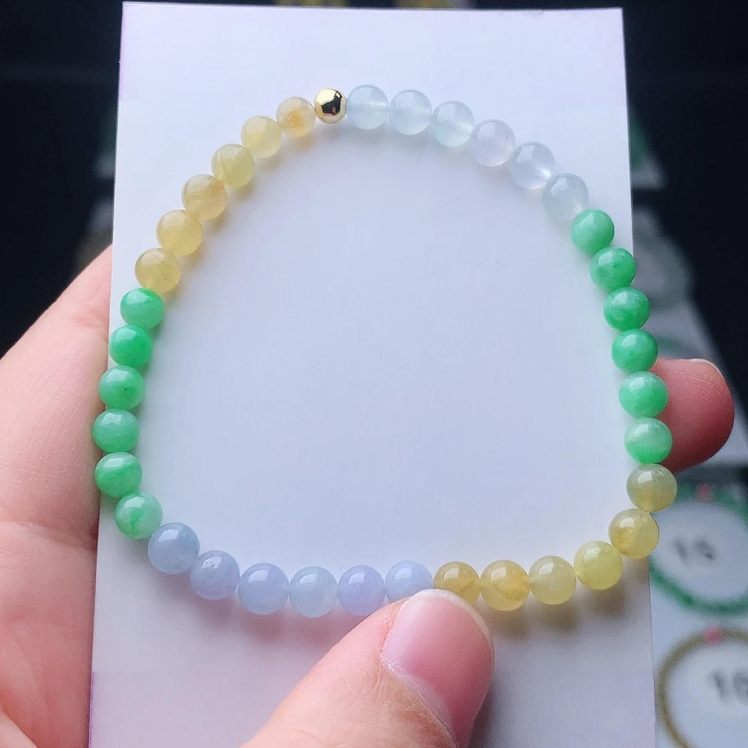 翡翠未镶嵌手链翡翠