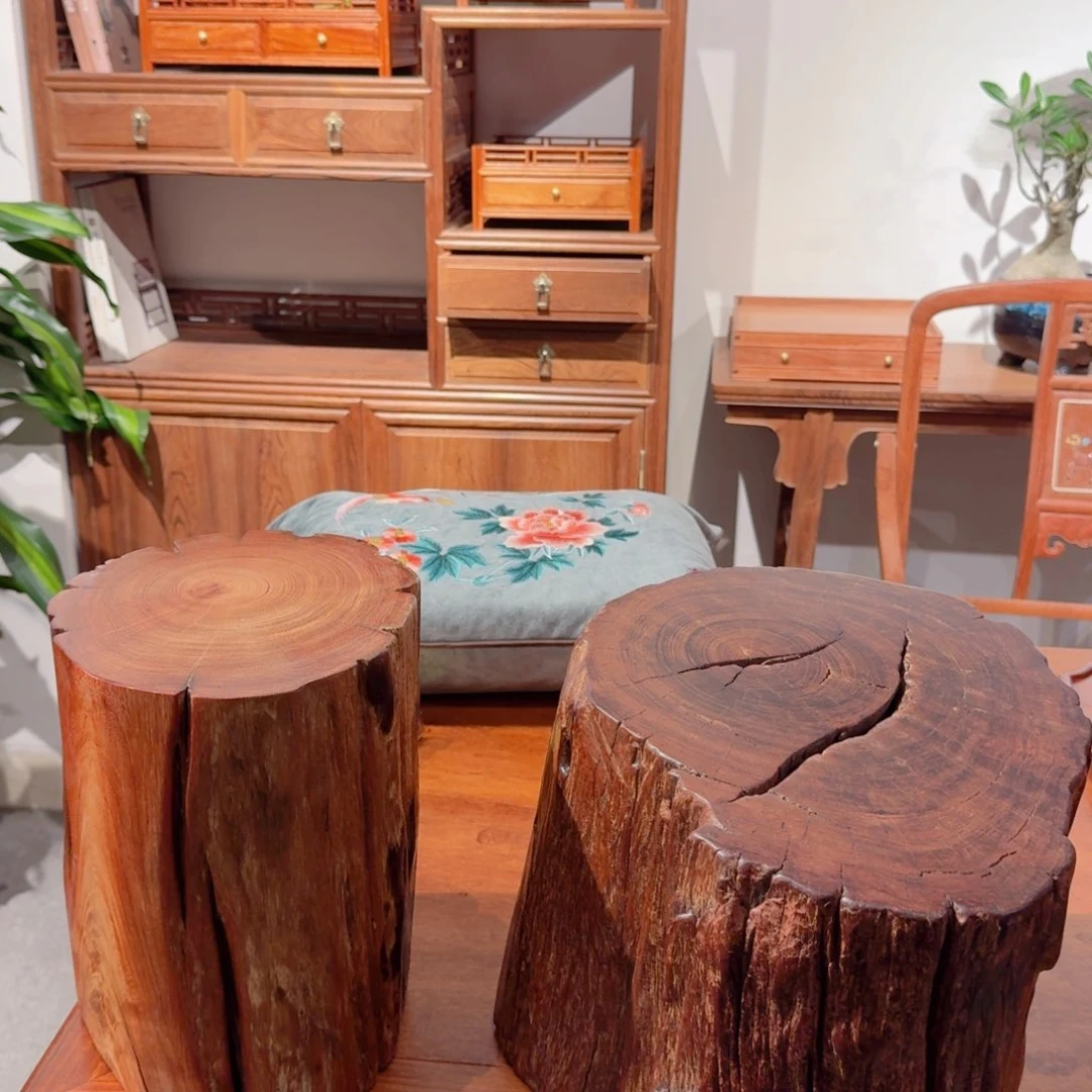 丰*正宗缅甸花梨缅甸酸枝树墩