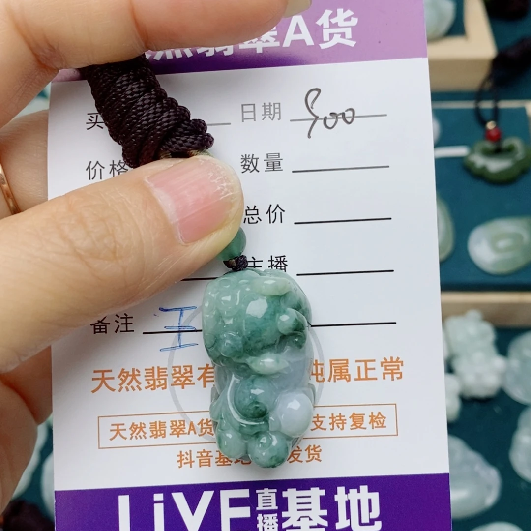 颈饰未镶嵌翡翠貔貅