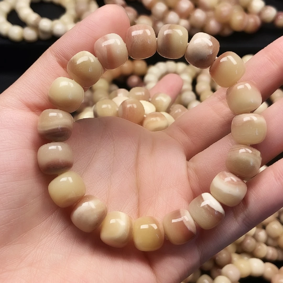 驼骨手串/手链手串12微棕