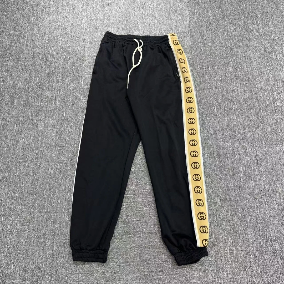 90新 GUCCI/古驰 3M反光字母运动裤/M码/17112