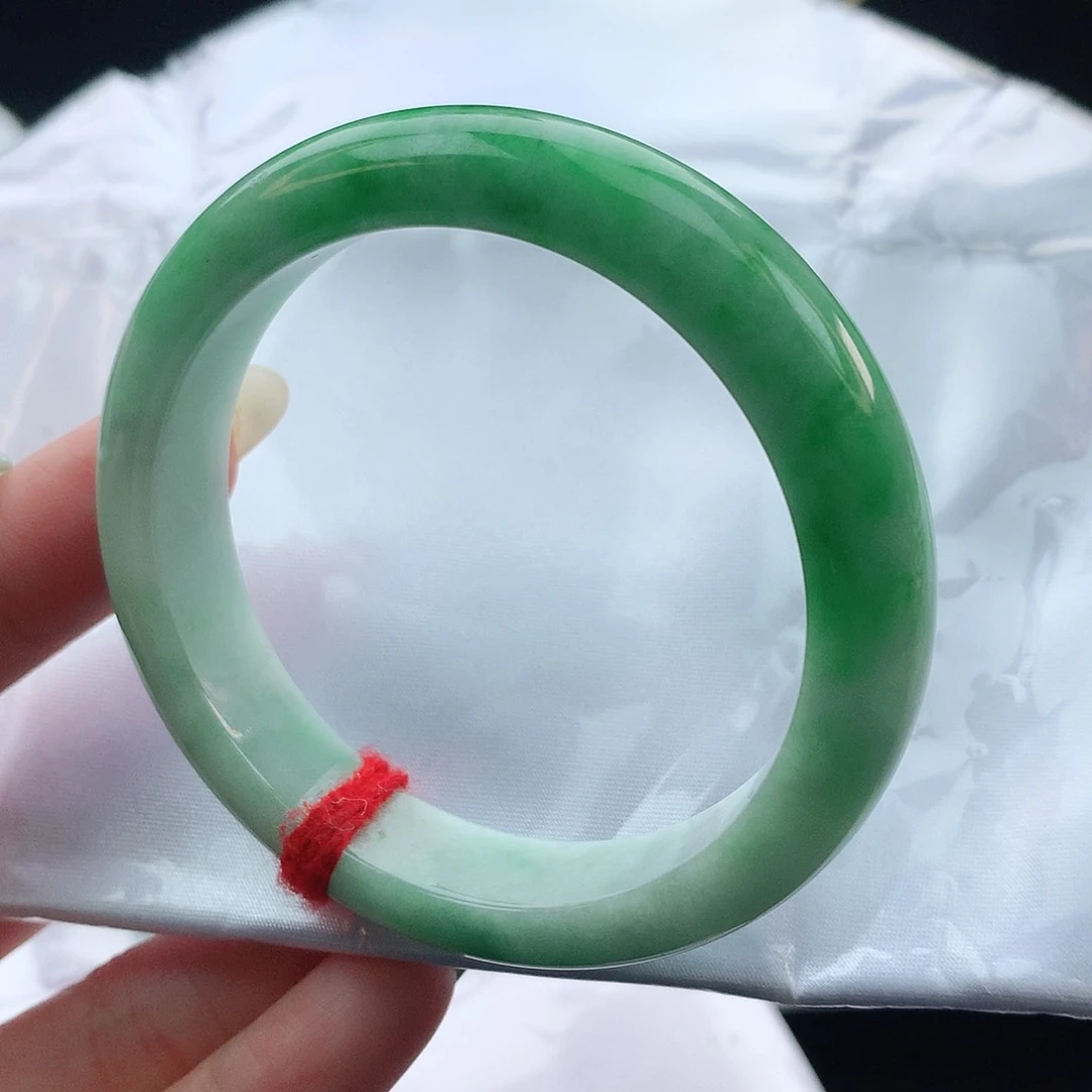 翡翠手镯未镶嵌54圈口882351
