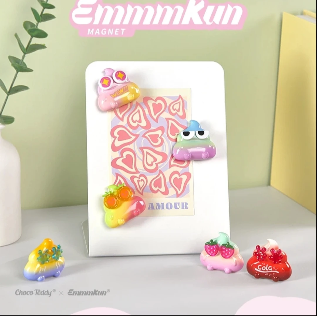 【拆盒拆袋】Emmmkun有口福系列冰箱贴盲盒