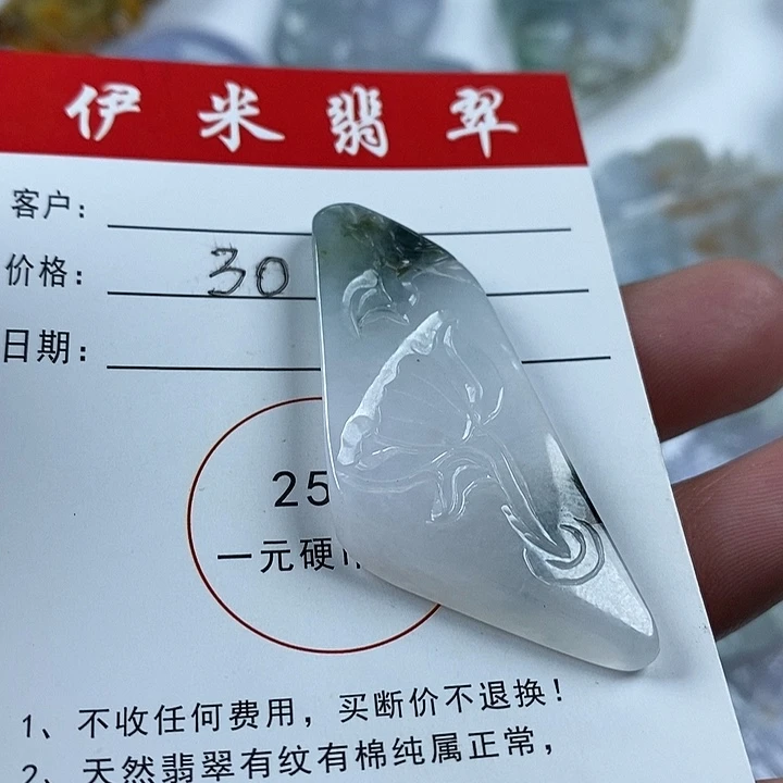 翡翠颈饰未镶嵌翡翠101