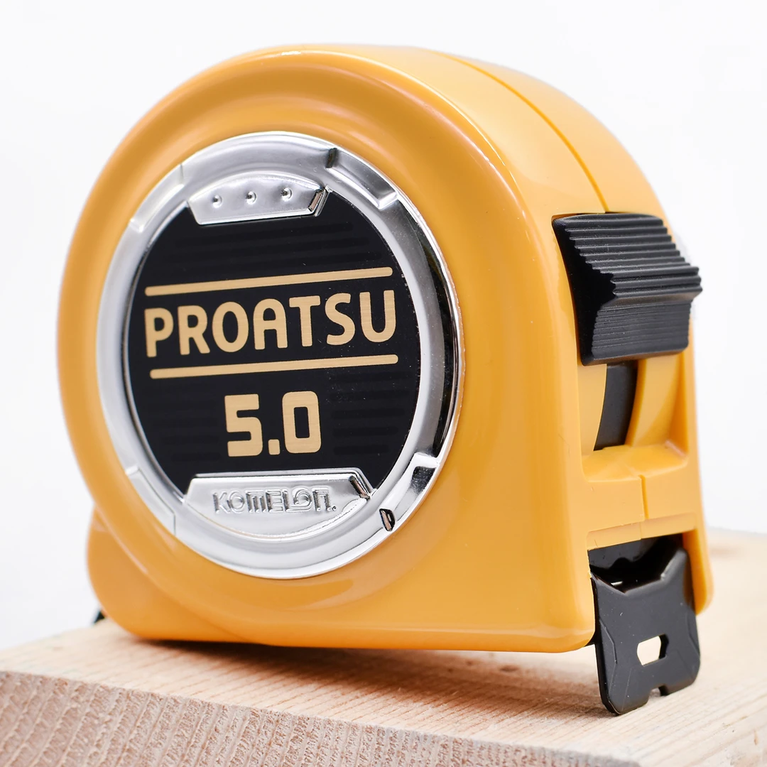 【铁柱专享】-原装进口科美龙刚厚卷尺5米尺子木工装修家用工地米尺