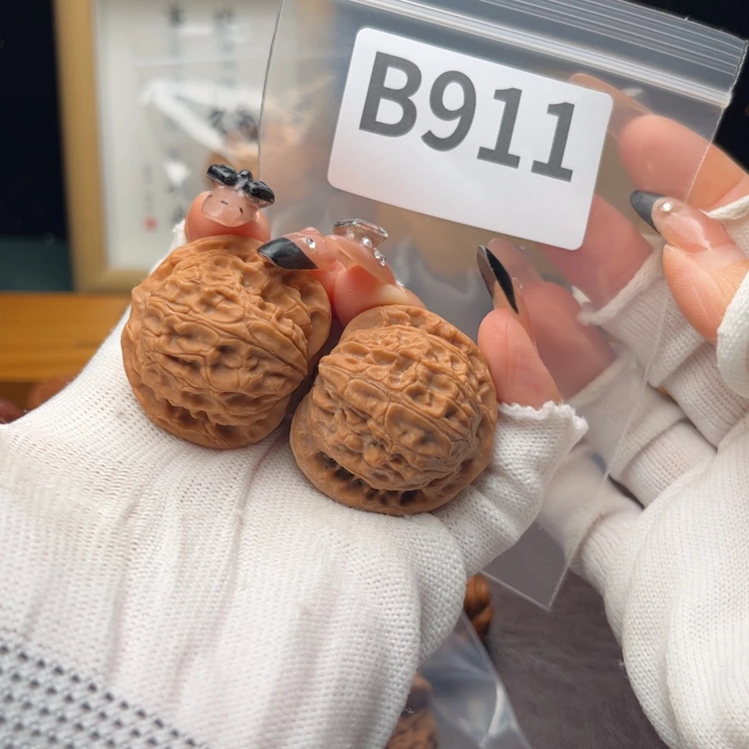 把件文玩核桃36龙胆b911
