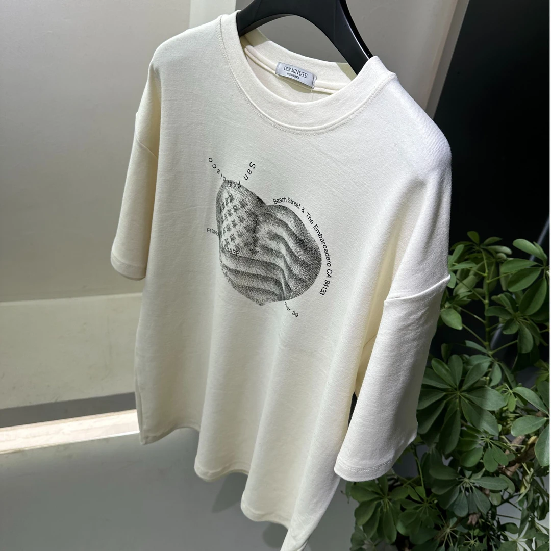 泡菜奶油甜心磨毛短袖T恤（No退换）