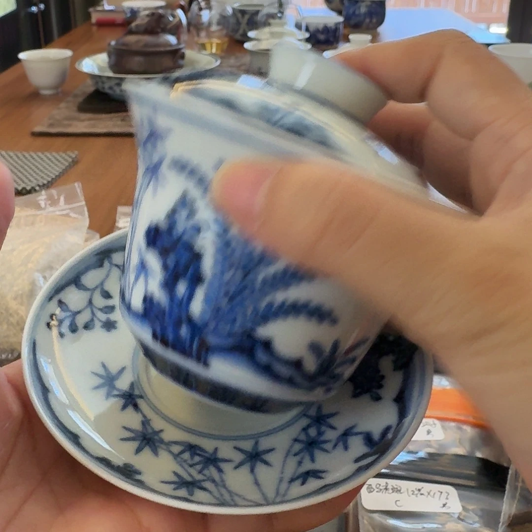 z***o很漂亮的盖碗收藏