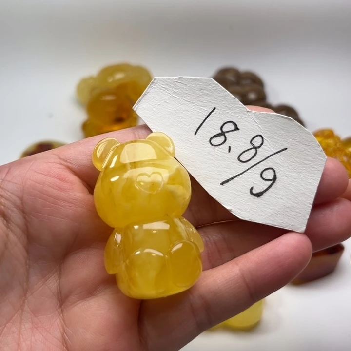琥珀颈饰未镶嵌琥珀蜜蜡