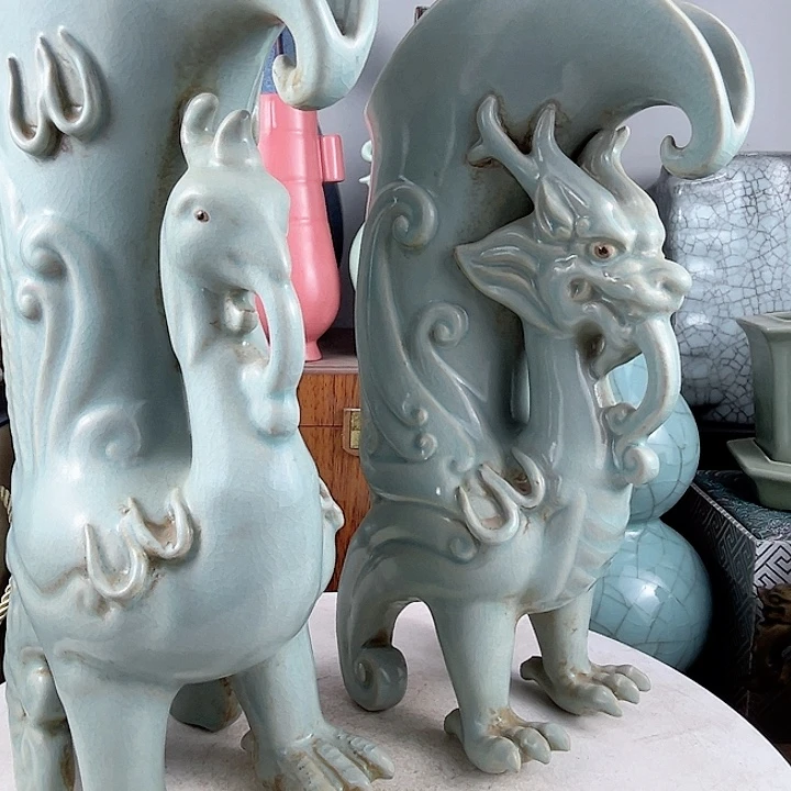 瓶手工制作陶瓷摆件
