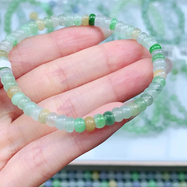 未镶嵌手链翡翠翡翠