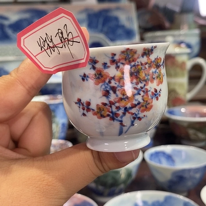 杯景德镇手工手绘陶瓷，高亮兴老师作品