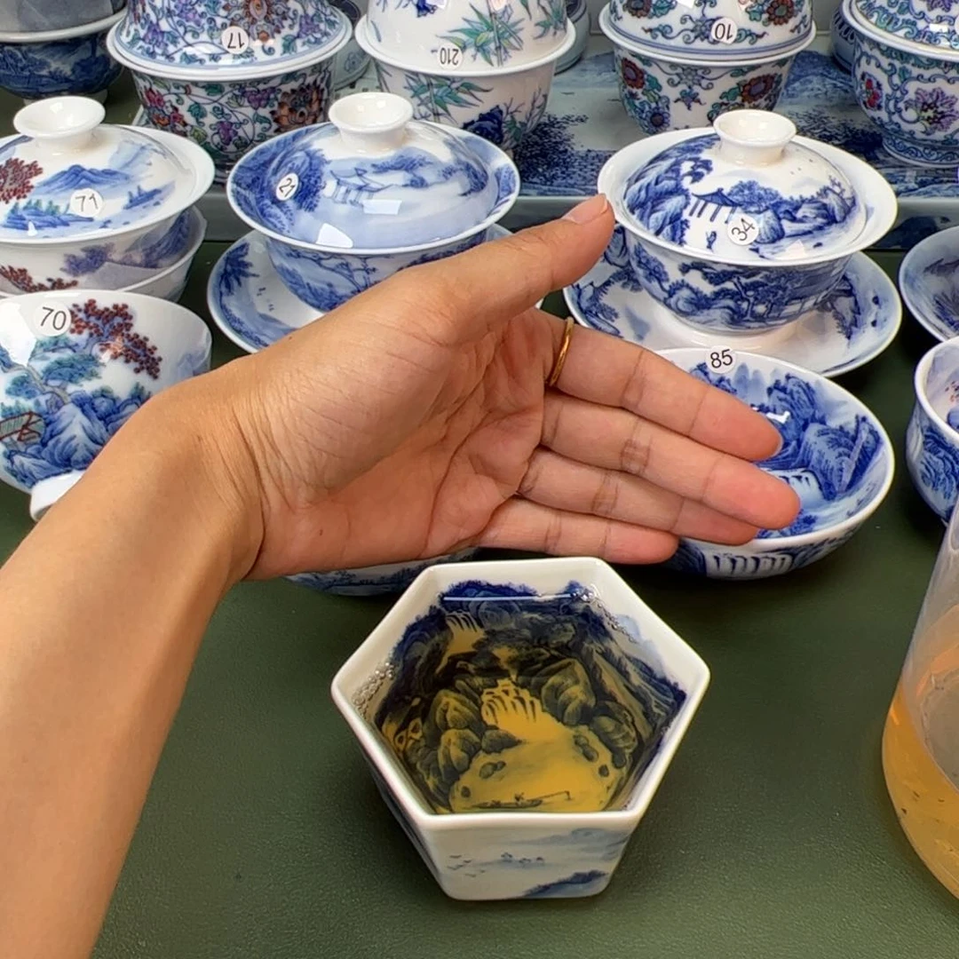 木木景德镇纯手工纯手绘茶具69