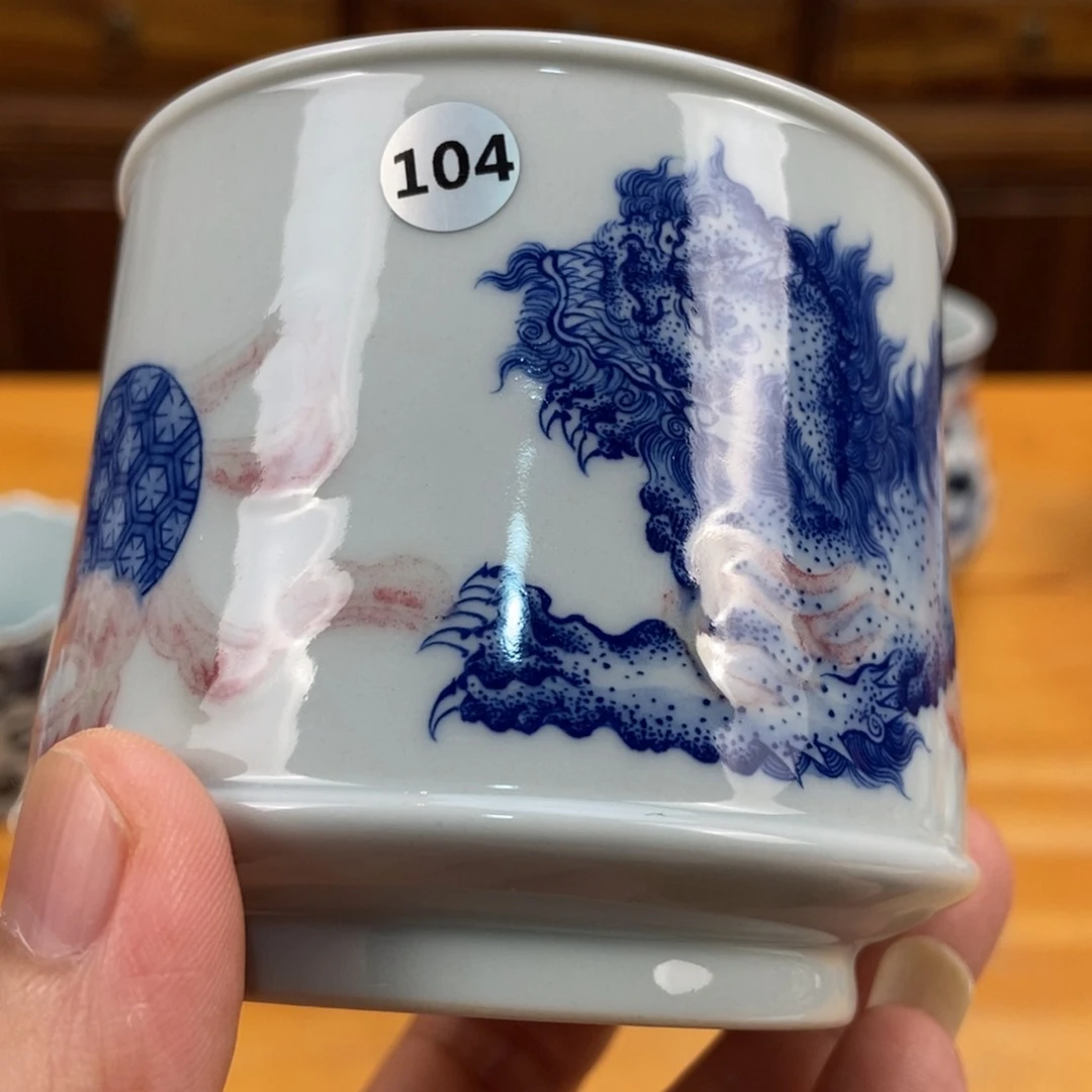 手绘茶具现代制品非古董