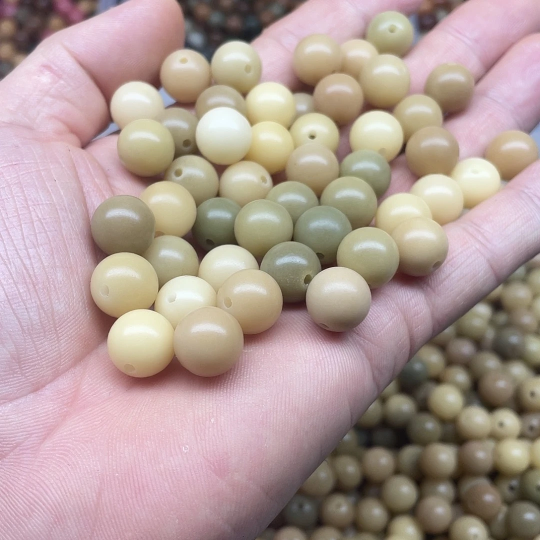 白玉菩提吊坠11➕莫兰迪渐变圆110颗