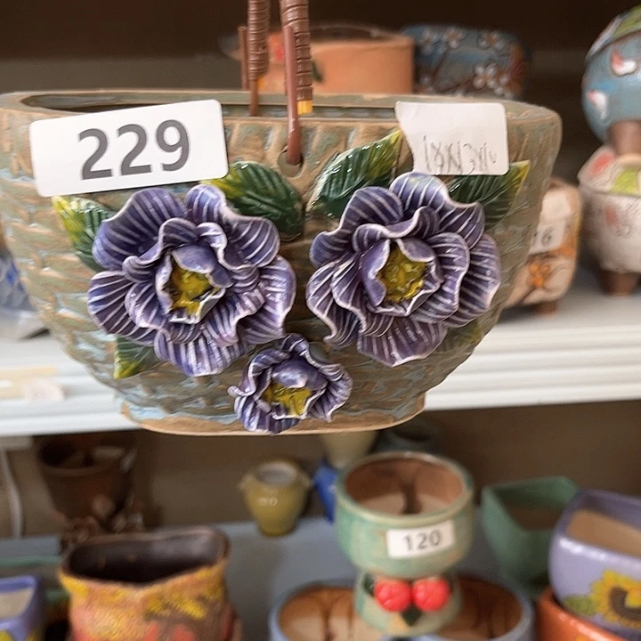 紫砂花盆粗陶材质多肉花盆