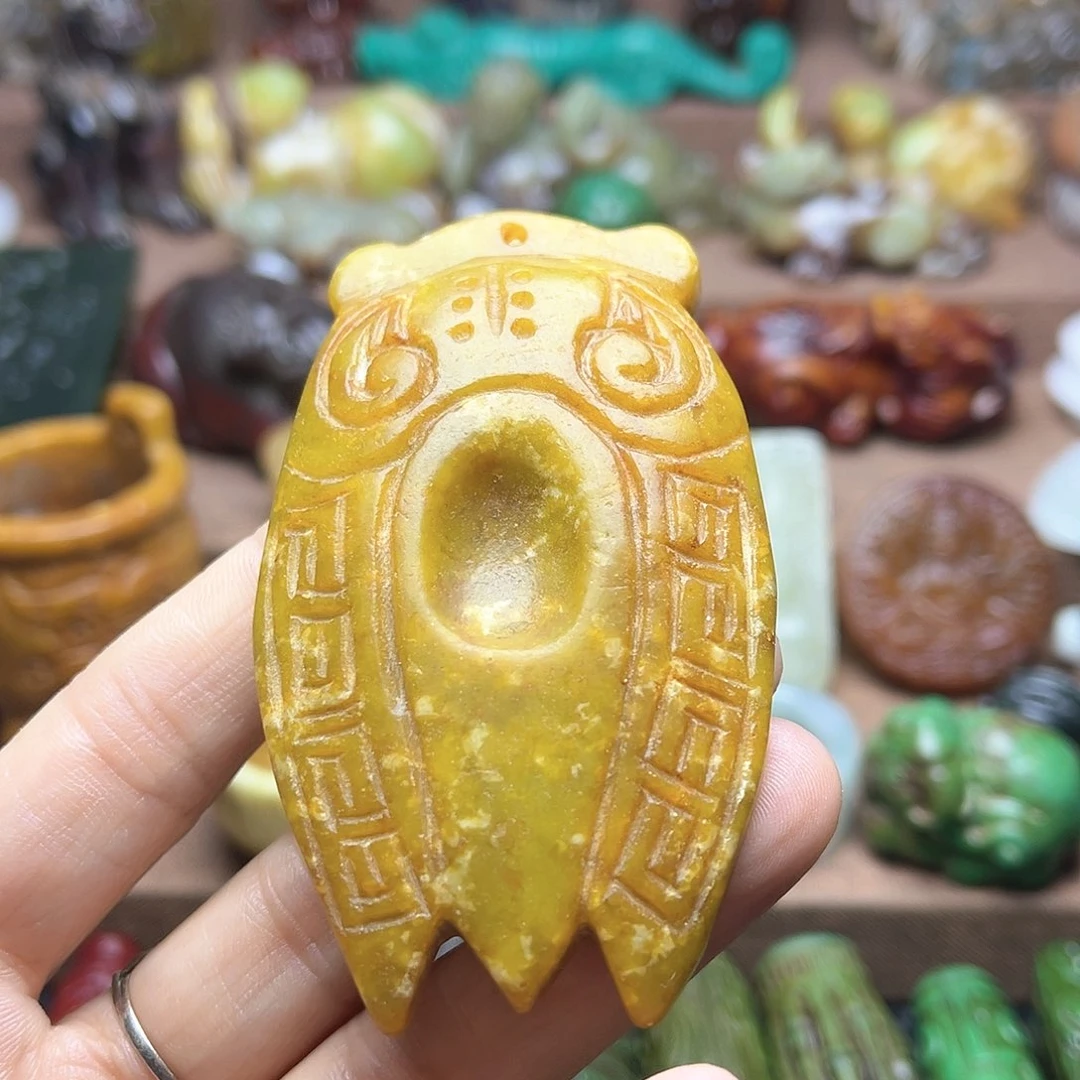 白玉菩提吊坠45。。