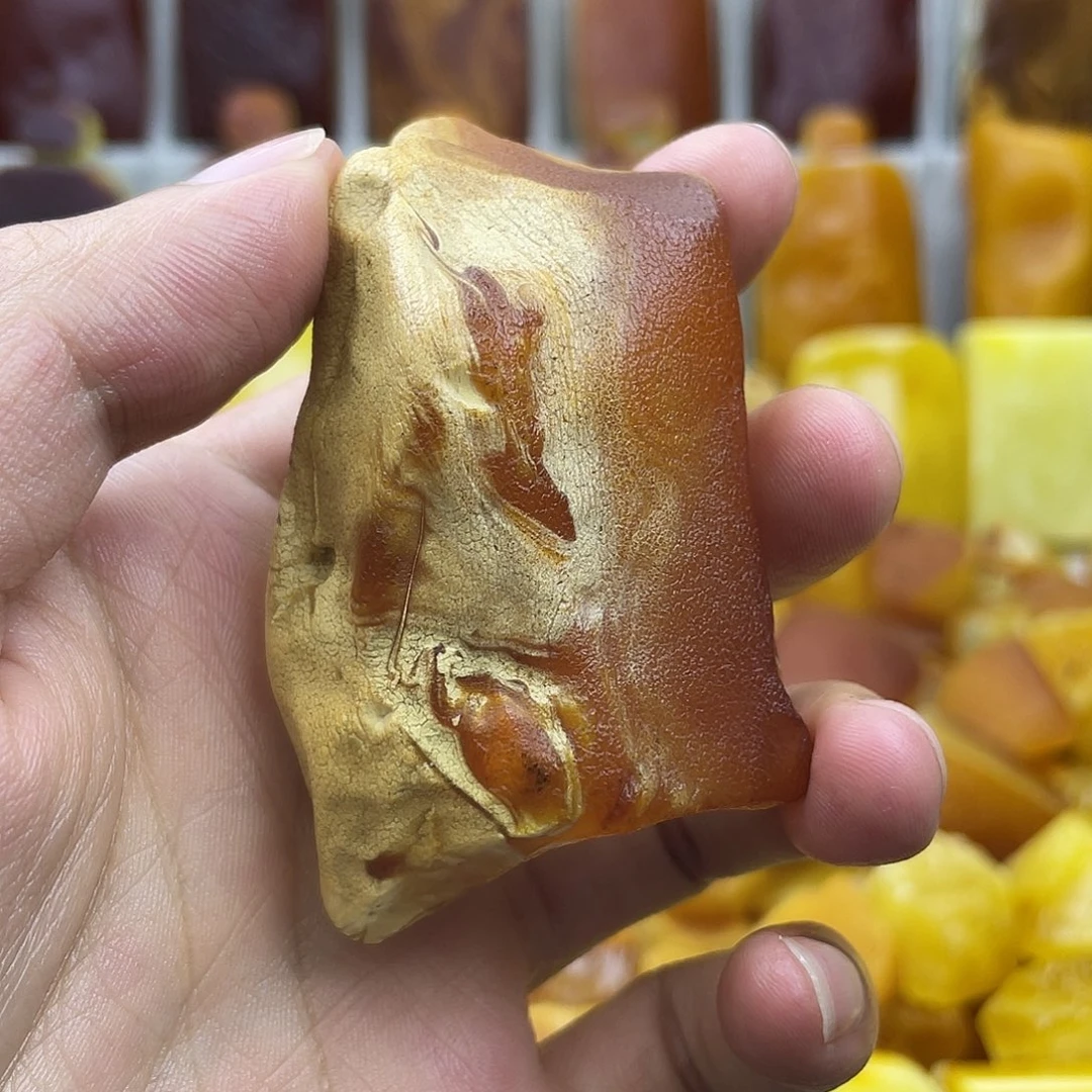 定制琥珀未镶嵌妖白