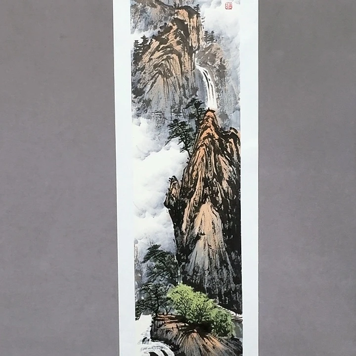 国画亲笔手绘放心去藏