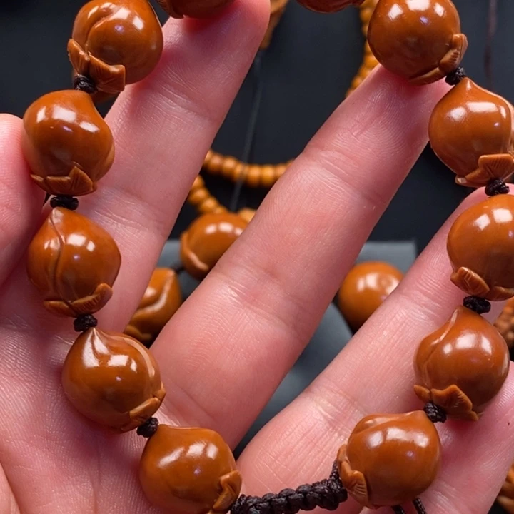 橄榄核手串13桃子