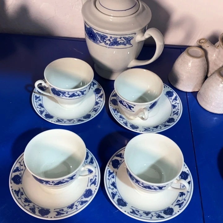 瓷片四厂翡翠瓷酒具
