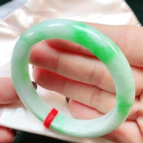 未镶嵌手镯翡翠正圈2576