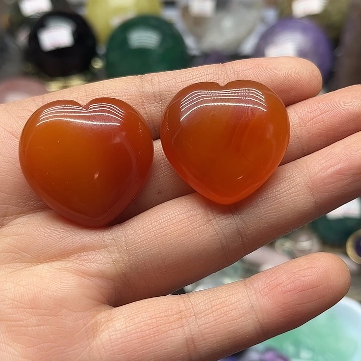 珠宝半成品未镶嵌水晶38克爱心