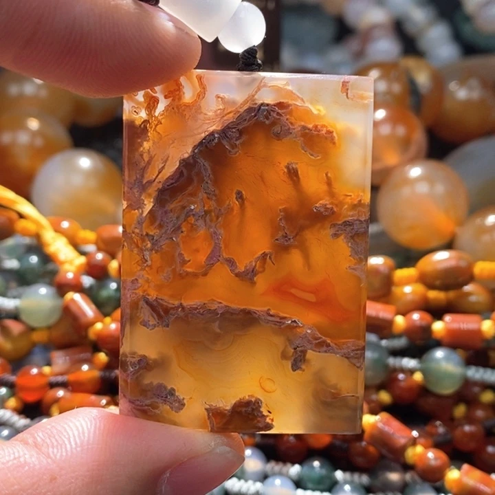 【闪购商品】玛瑙/玉髓颈饰未镶嵌z*h