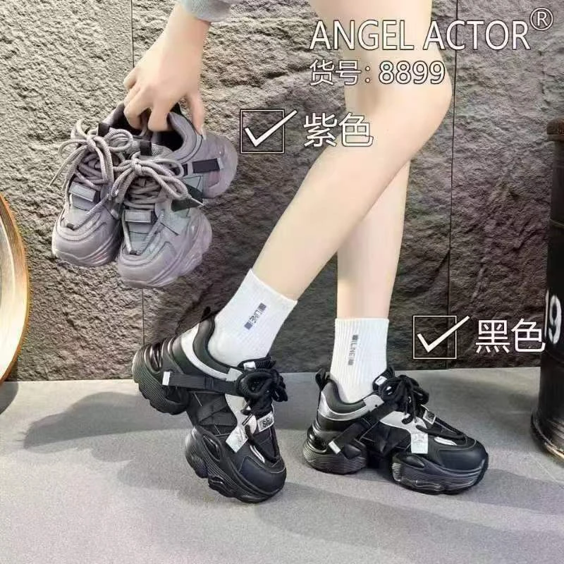 8899女款老爹鞋厚底春款单鞋棉鞋都有软底清底女鞋时尚新款鞋潮流