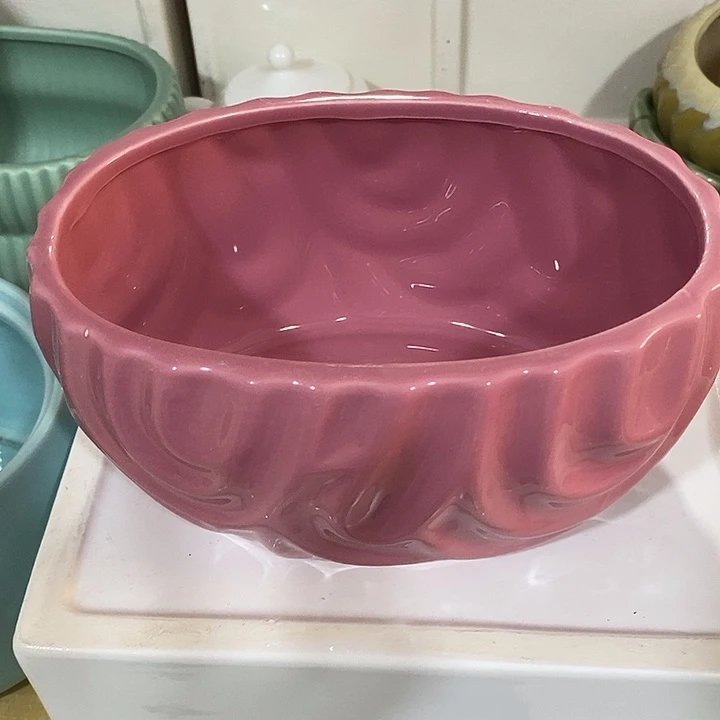 公道杯陶盆有孔 瑕疵介意勿拍