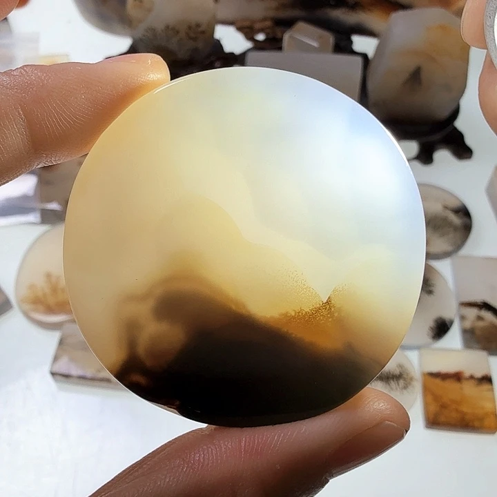 玛瑙/玉髓未镶嵌珠宝半成品