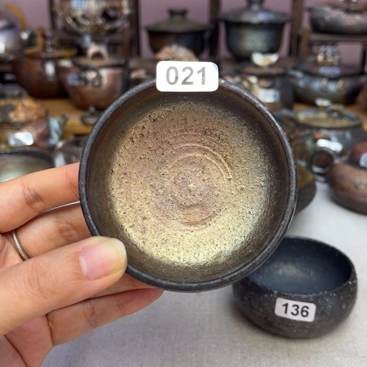 壶裸柴烧陶瓷茶具