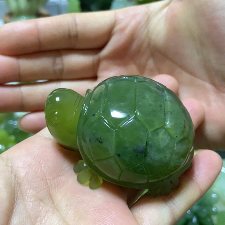 【闪购商品】未镶嵌蛇纹石玉把件