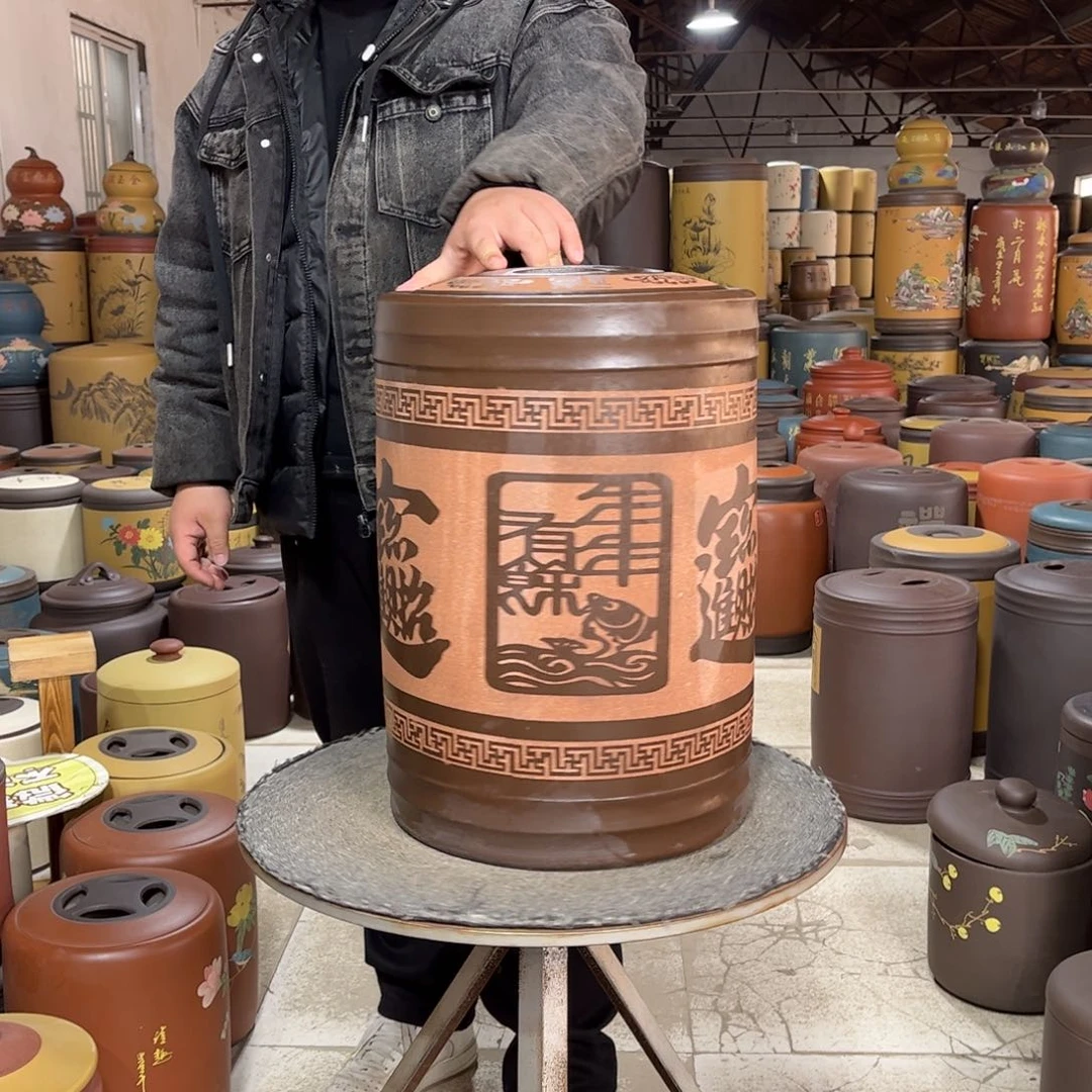 紫砂茶叶罐茶叶罐