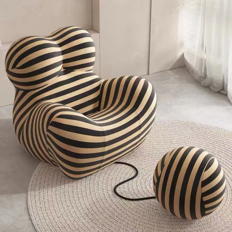 意大利设计师款妈妈的怀抱沙发椅单人休闲椅客厅阳台懒人沙发椅