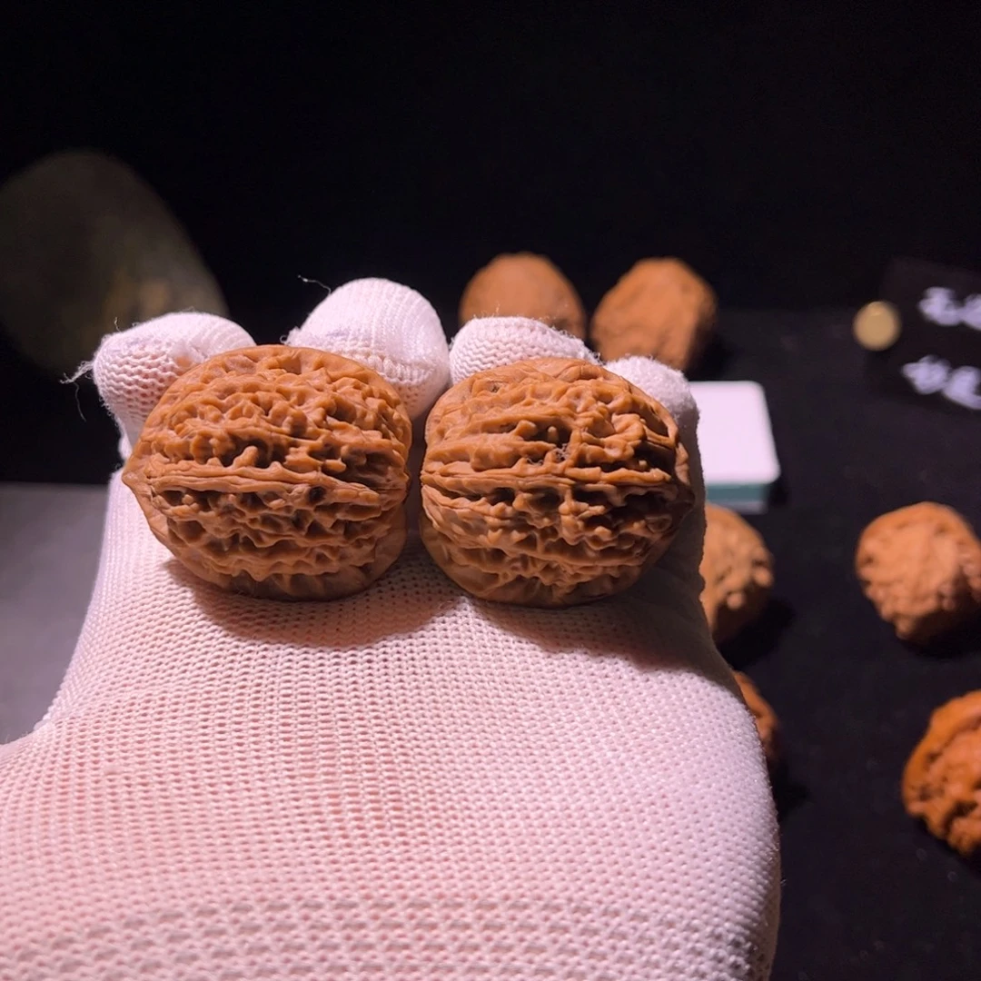 文玩核桃吊坠33荔枝元宝