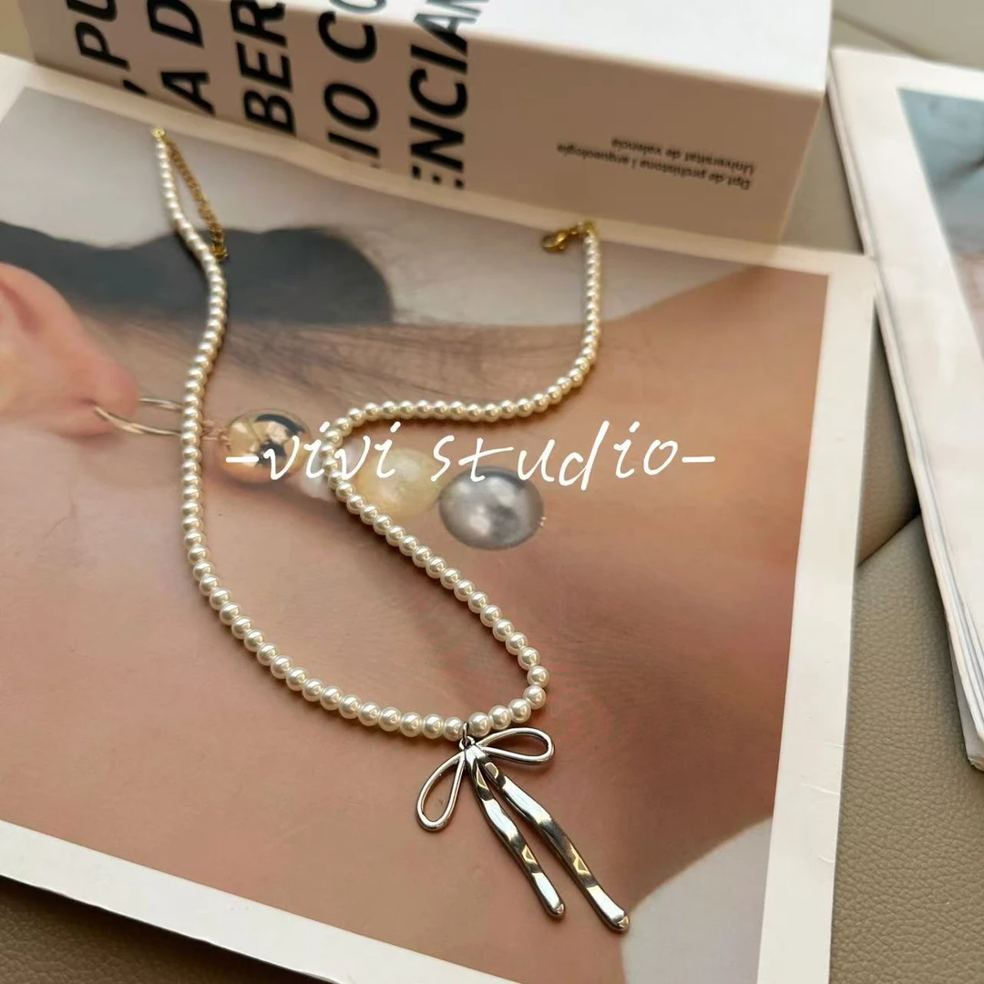 非金属莫桑石项链 【宠粉浮力】2025时尚气质经典坠链百搭项链S1025