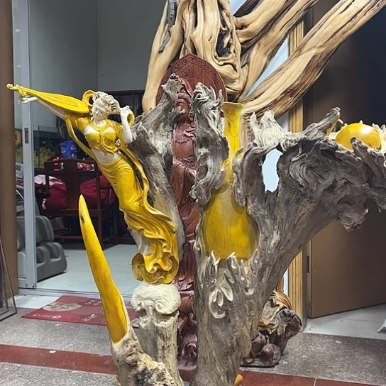 香樟木天然造型敦煌飞仙