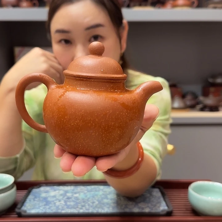 茶壶紫砂原矿紫砂半手工壶
