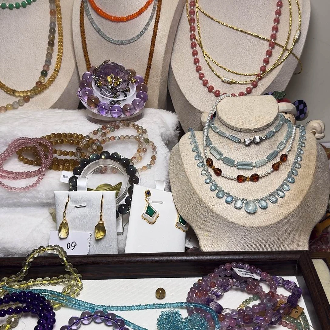 心***贝水晶手链未镶嵌水晶