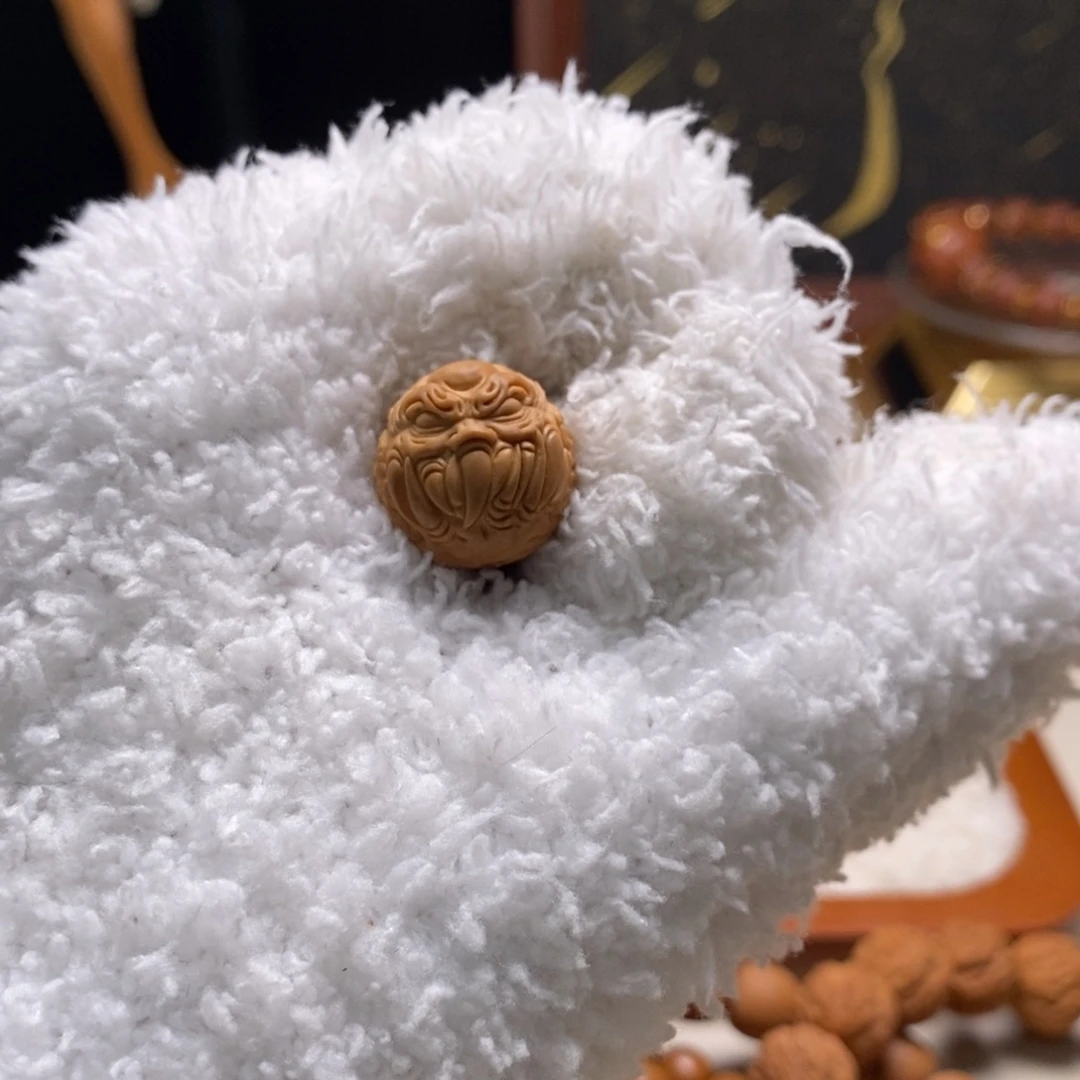 核桃猴头单颗镶嵌全品