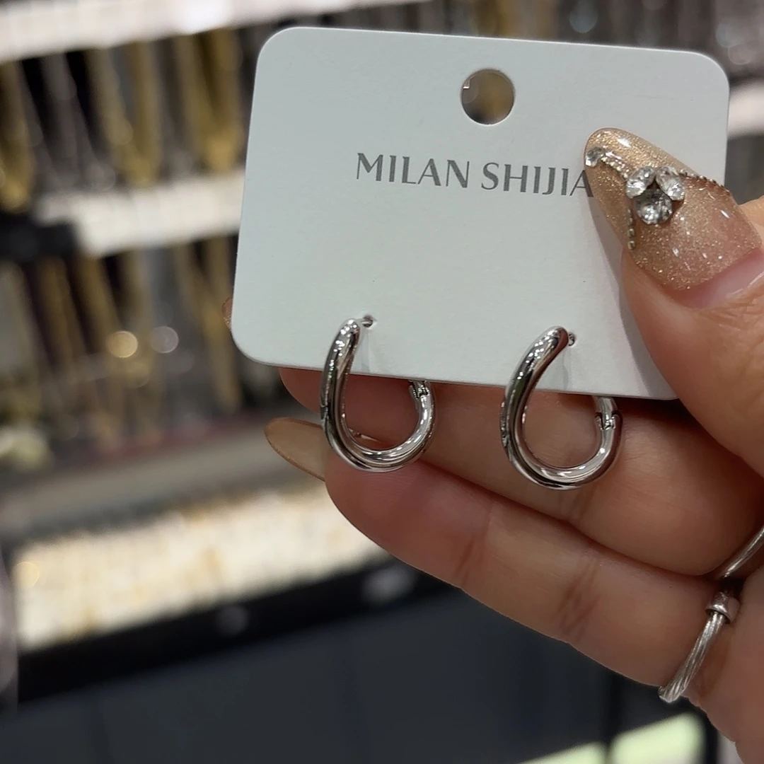 铜合金925银耳圈的