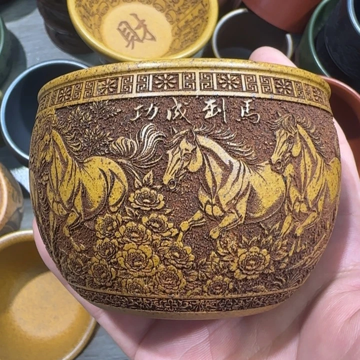 茶杯紫砂全手工制作工艺
