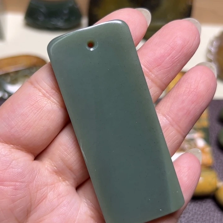风***6岫岩河磨玉（透闪石质玉）未镶嵌颈饰