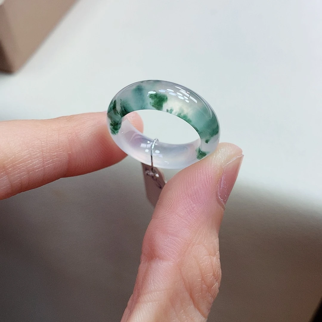 未镶嵌戒指翡翠10号
