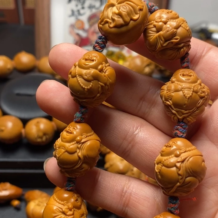 橄榄核手串/手链1.8弥勒