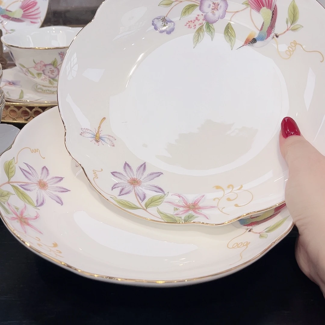 骨瓷深盘——————————————-