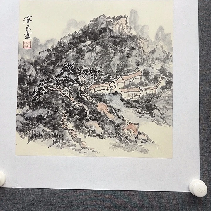 国画书画作品多次