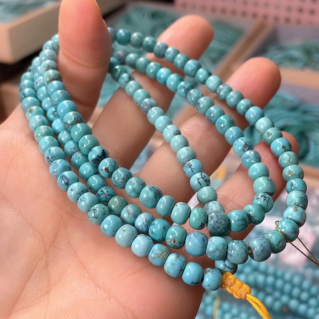 绿松石未镶嵌颈饰