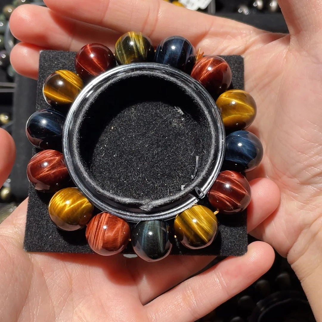 悟***O木变石（虎睛石）未镶嵌手链